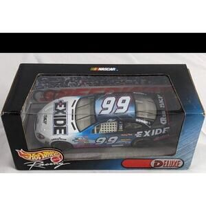 Hot Wheels Racing Deluxe Nascar 1:24 Scale Diecast #99 Exide Batteries 26487